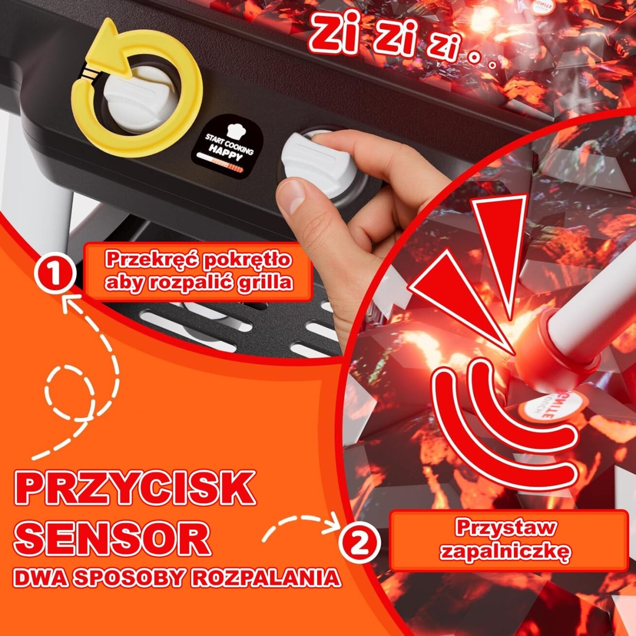 WOOPIE Barbekiu grilis sodo virtuvė interaktyvus LED rinkinys XL 31 el. 2 WOOPIE Barbekiu grilis sodo virtuvė interaktyvus LED rinkinys XL 31 el. 2