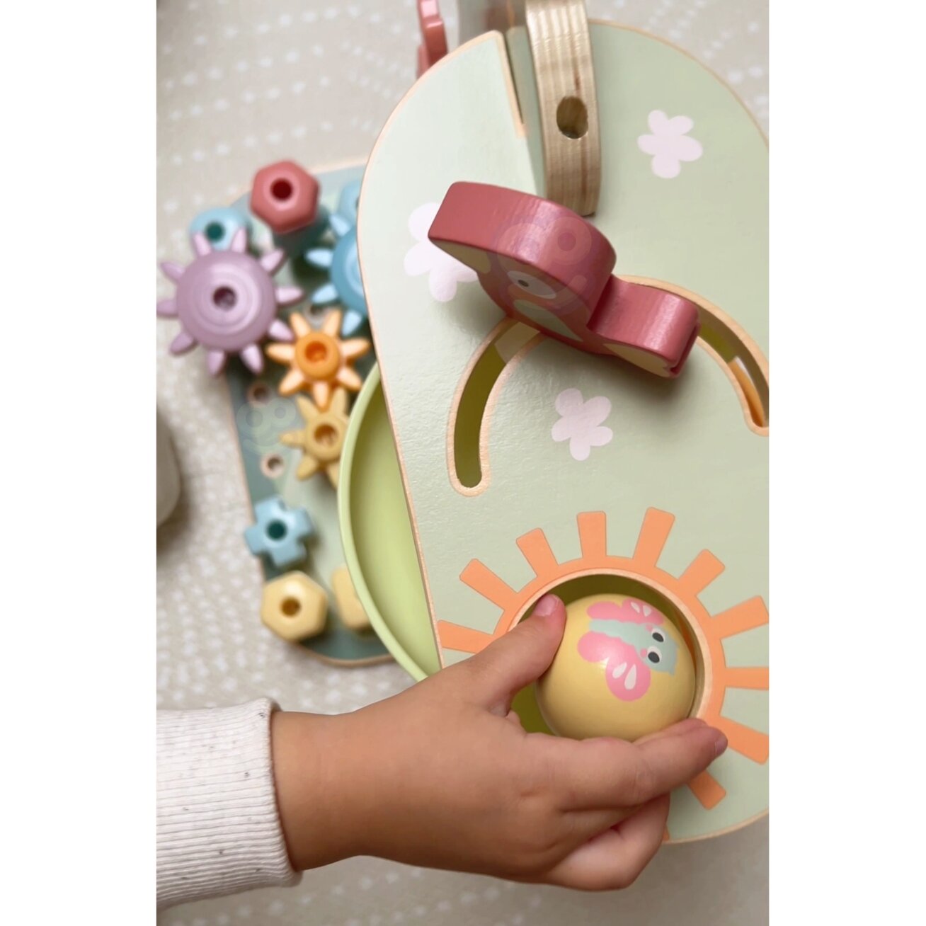 WOOPIE GREEN Veiklų medelis Kamuoliukų trasa Montessori 4in1 FSC 6 WOOPIE GREEN Veiklų medelis Kamuoliukų trasa Montessori 4in1 FSC 6