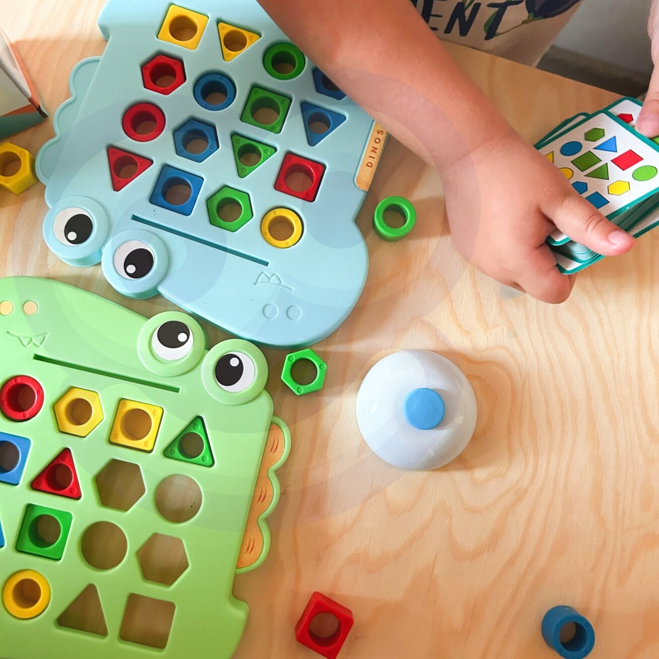 WOOPIE Montessori dėlionė Dinozauras Vikrumo žaidimas Suderink formas 2 WOOPIE Montessori dėlionė Dinozauras Vikrumo žaidimas Suderink formas 2