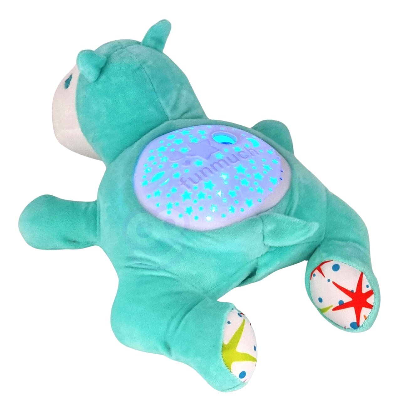 WOOPIE BABY Minkštas žaislas su projektoriumi 2in1 Migdyklė Begemotas 8 WOOPIE BABY Minkštas žaislas su projektoriumi 2in1 Migdyklė Begemotas 8