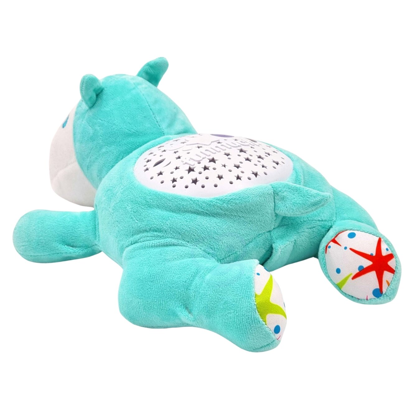 WOOPIE BABY Minkštas žaislas su projektoriumi 2in1 Migdyklė Begemotas 10 WOOPIE BABY Minkštas žaislas su projektoriumi 2in1 Migdyklė Begemotas 10