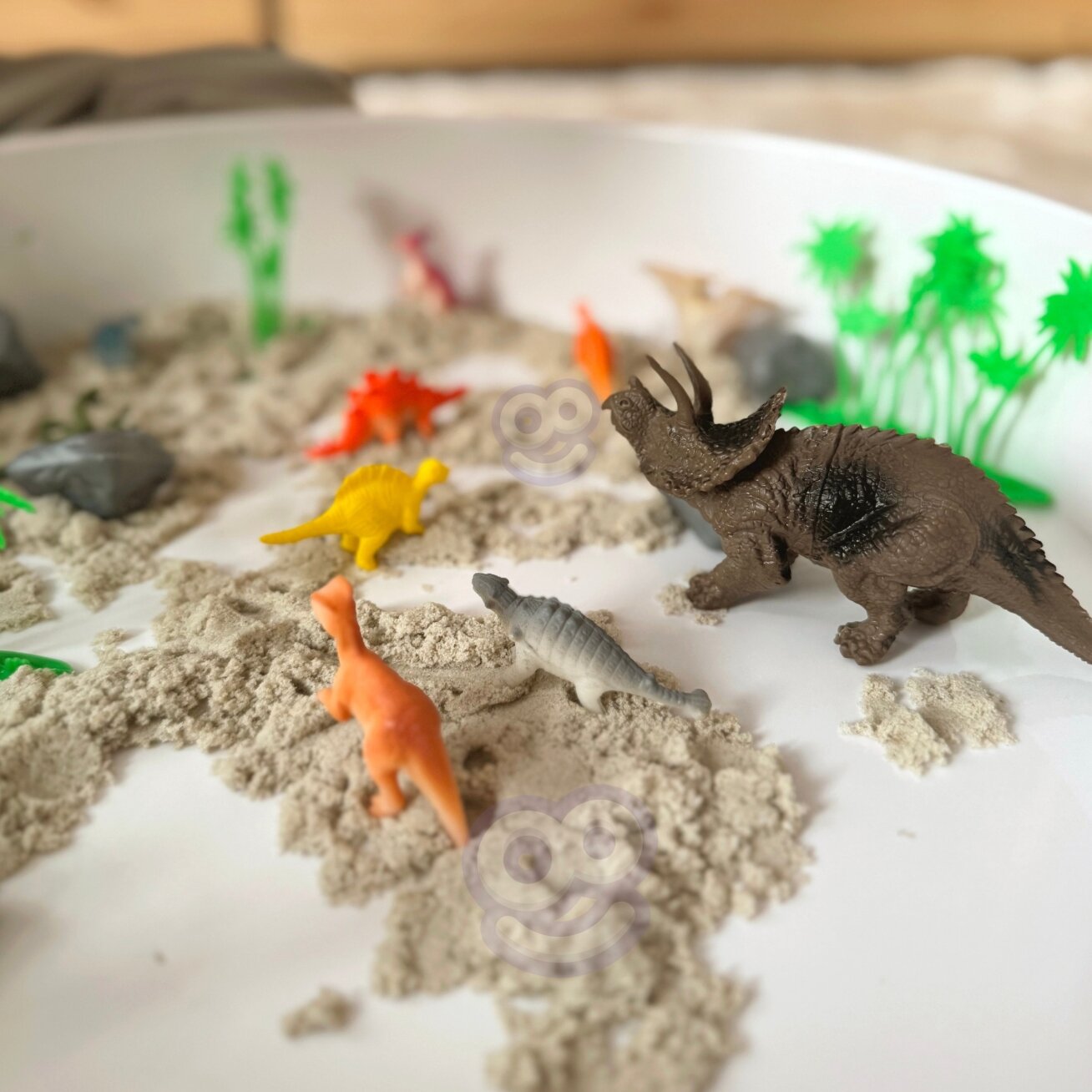 WOOPIE Dinozaurų figūrėlių rinkinys 40 vnt. 2 WOOPIE Dinozaurų figūrėlių rinkinys 40 vnt. 2