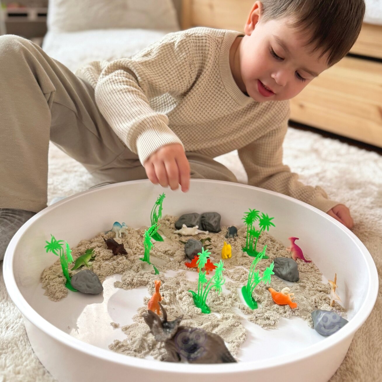 WOOPIE Dinozaurų figūrėlių rinkinys 40 vnt. 4