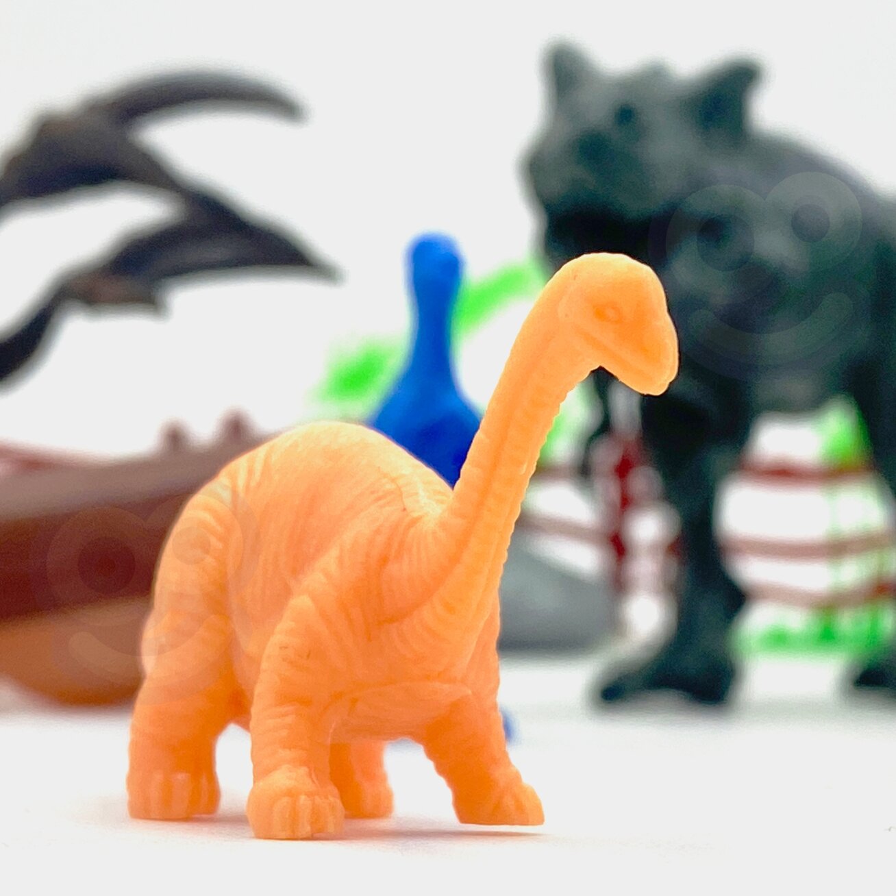 WOOPIE Dinozaurų figūrėlių rinkinys 40 vnt. 11