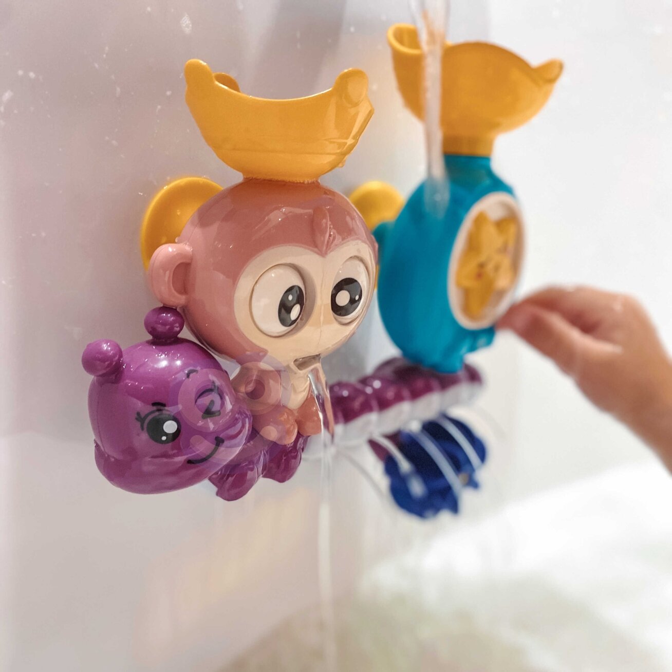 WOOPIE BABY Vandens žaislas maudynėms Beždžionėlė + puodelis 9 WOOPIE BABY Vandens žaislas maudynėms Beždžionėlė + puodelis 9