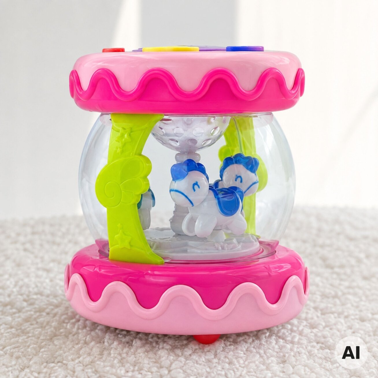 WOOPIE BABY Rožinis būgnelis – muzikinė dėžutė su projektoriumi 3in1 muzikinis žaislas kūdikiams + volelis (roller) ropojimo mokymuisi 3 WOOPIE BABY Rožinis būgnelis – muzikinė dėžutė su projektoriumi 3in1 muzikinis žaislas kūdikiams + volelis (roller) ropojimo mokymuisi 3