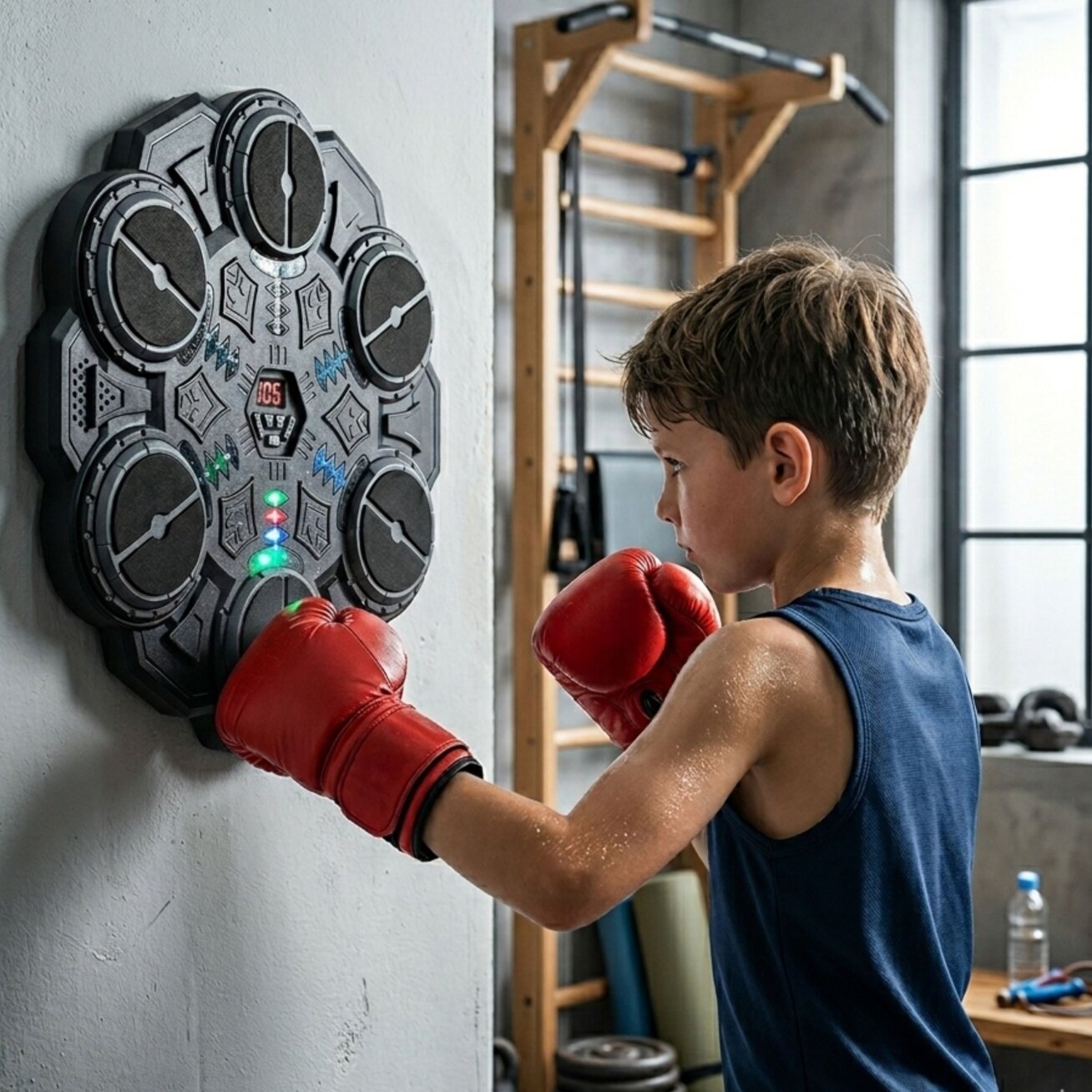 WOOPIE Išmanus bokso taikinys refleksų treniruotei Bluetooth 1