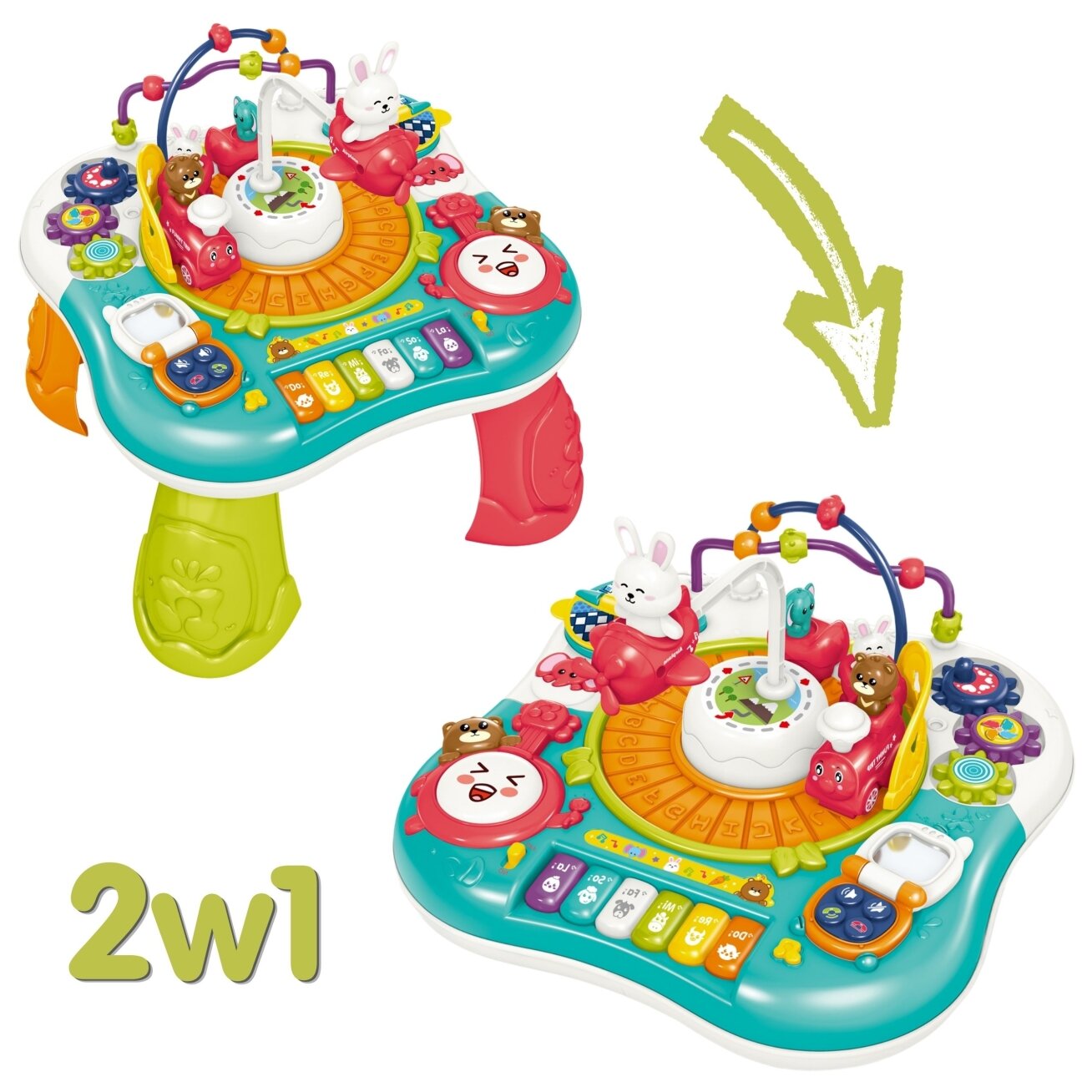 WOOPIE BABY Interaktyvus edukacinis staliukas 2in1 Pianinas Garsai 4 WOOPIE BABY Interaktyvus edukacinis staliukas 2in1 Pianinas Garsai 4