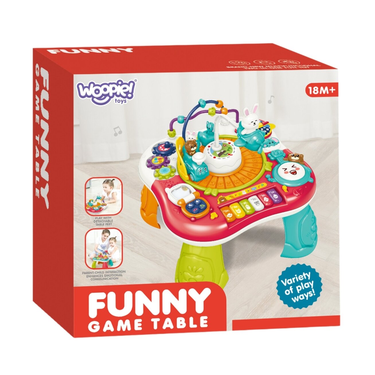 WOOPIE BABY Interaktyvus edukacinis staliukas 2in1 Pianinas Garsai 6 WOOPIE BABY Interaktyvus edukacinis staliukas 2in1 Pianinas Garsai 6