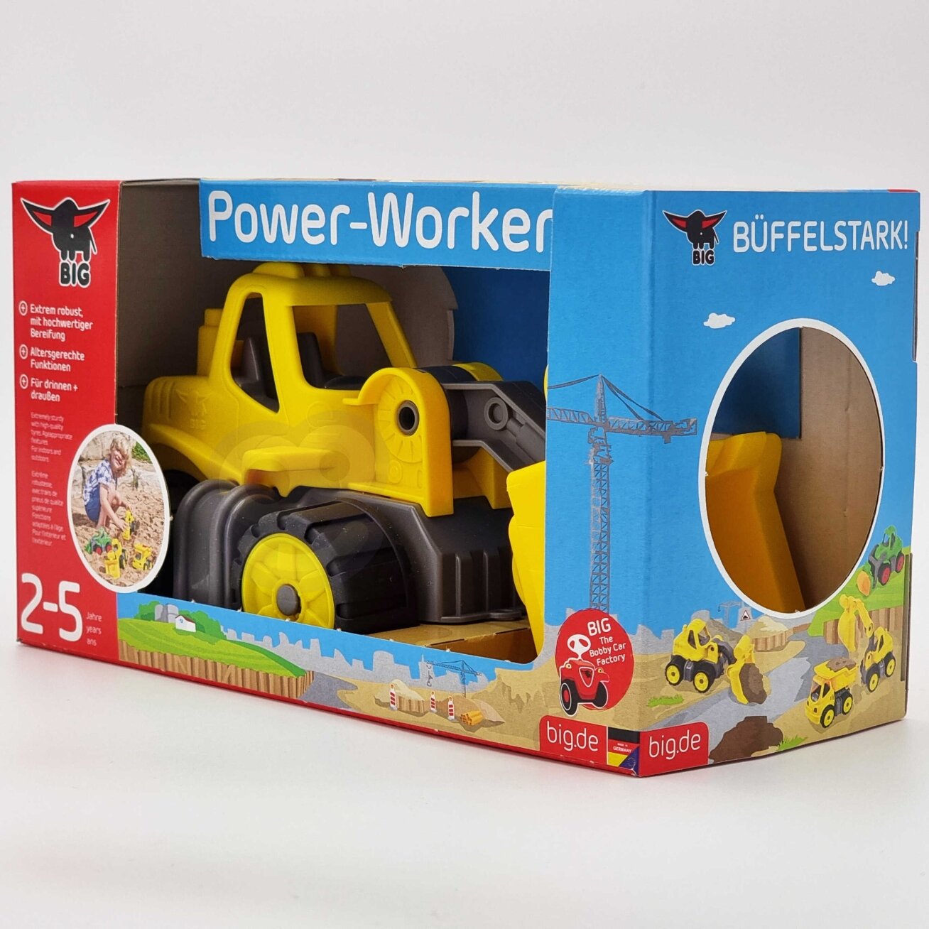 BIG Power Worker Mini krautuvas smėliui 11 BIG Power Worker Mini krautuvas smėliui 11