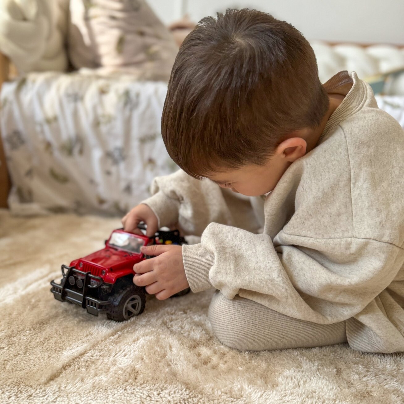 WOOPIE Jeep visureigis su garsu ir šviesa 4