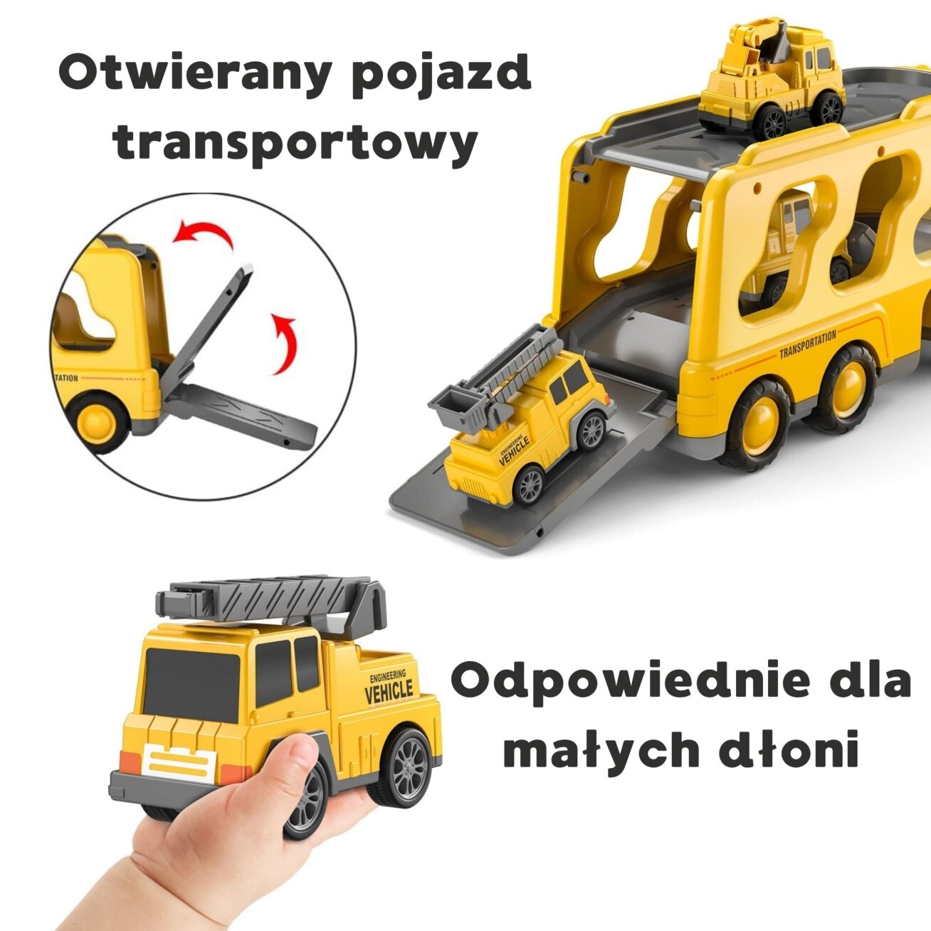 WOOPIE kelių evakuatorius, 5 automobilių rinkinys – techninė pagalba kelyje 5