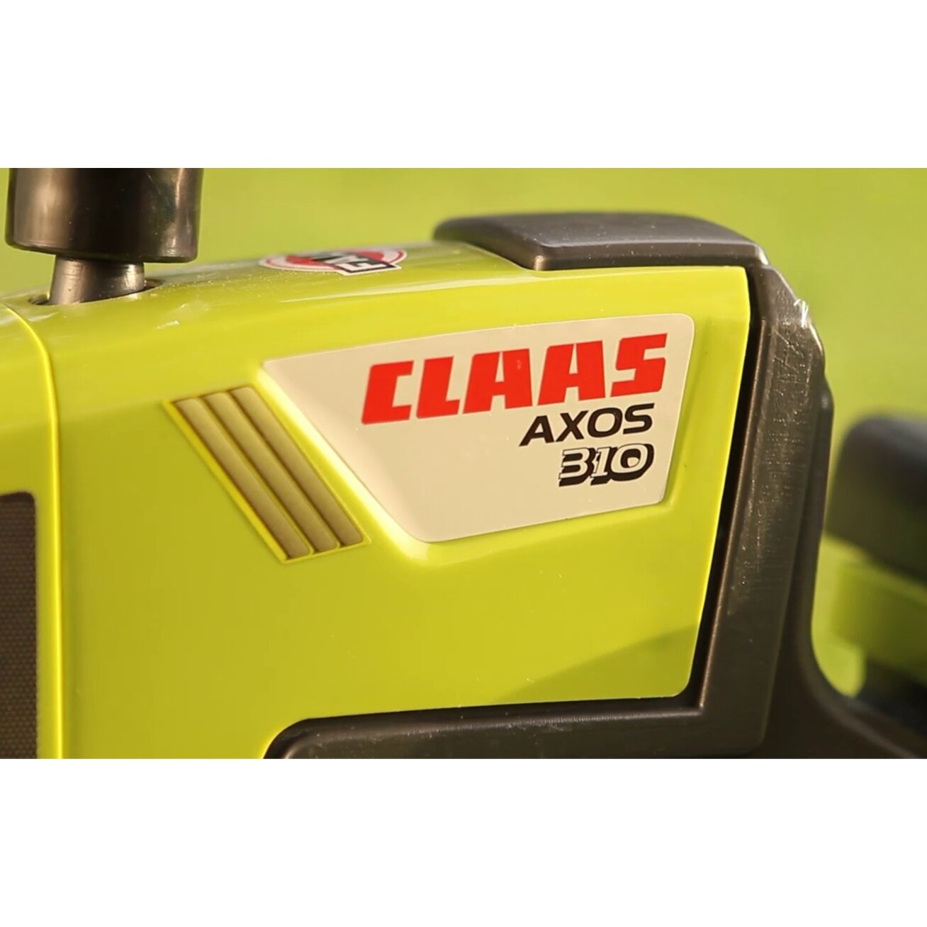 FALK vaikiškas traktoriukas Baby Claas Axos 310 žalias su priekaba nuo 1 metų 6
