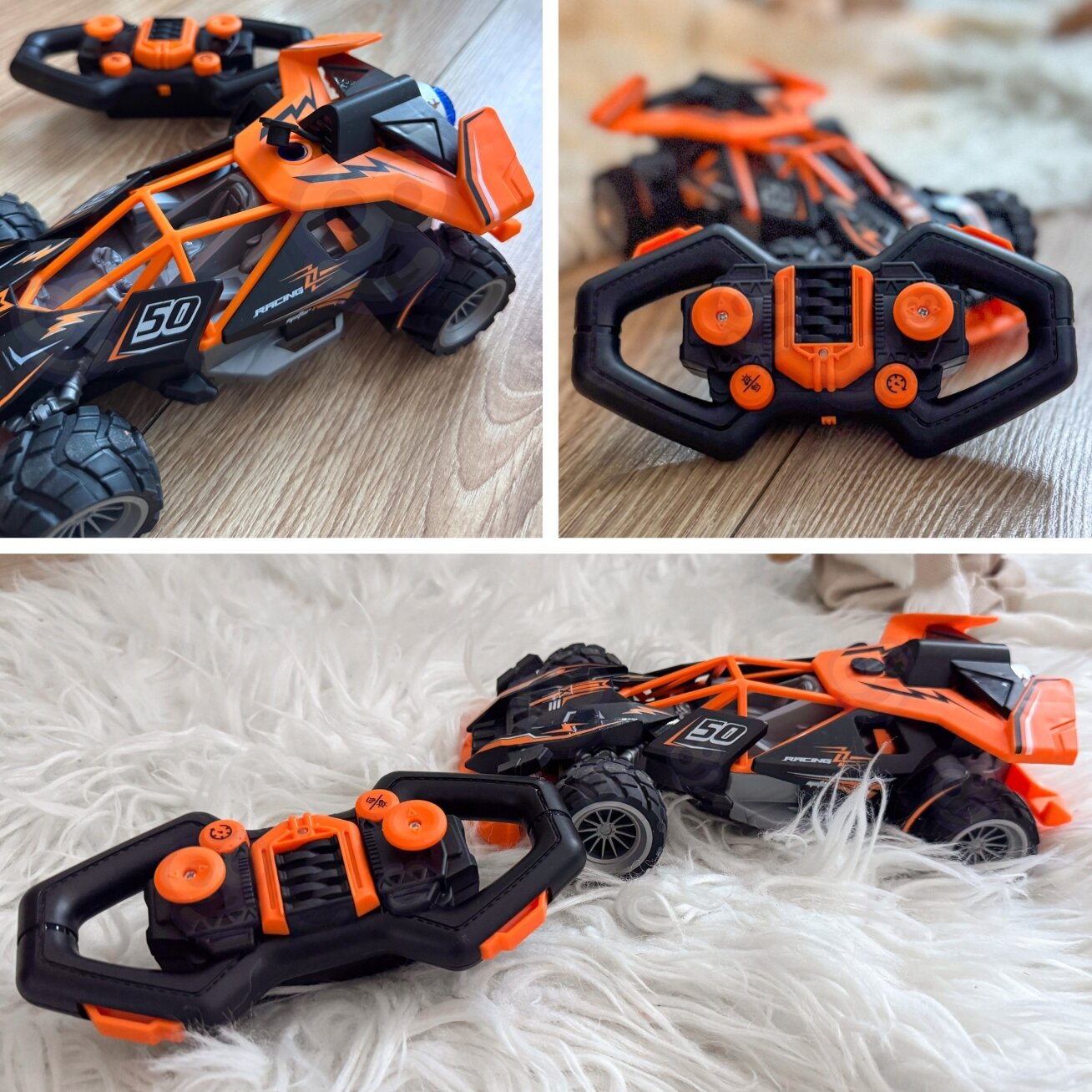 WOOPIE Nuotoliniu būdu valdomas lenktyninis automobilis RC 1 WOOPIE Nuotoliniu būdu valdomas lenktyninis automobilis RC 1