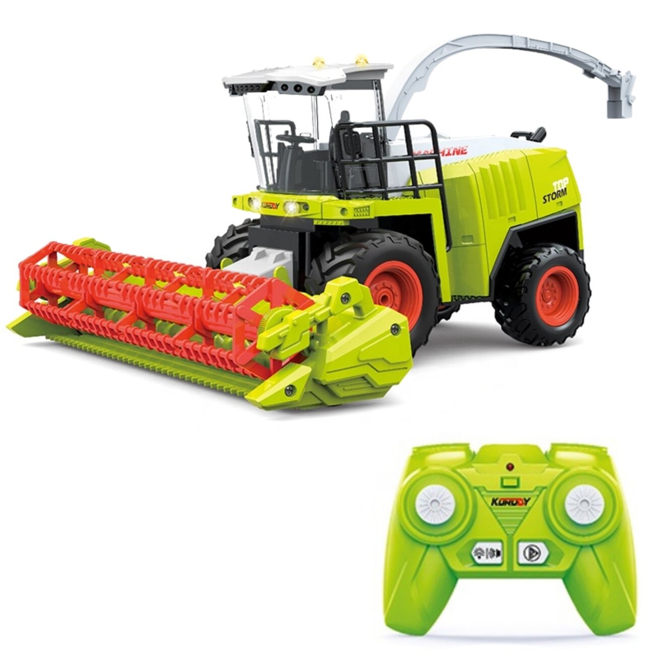 WOOPIE Nuotoliniu būdu valdomas kombainas, rinkinys, šviesiai žalias 7 WOOPIE Nuotoliniu būdu valdomas kombainas, rinkinys, šviesiai žalias 7