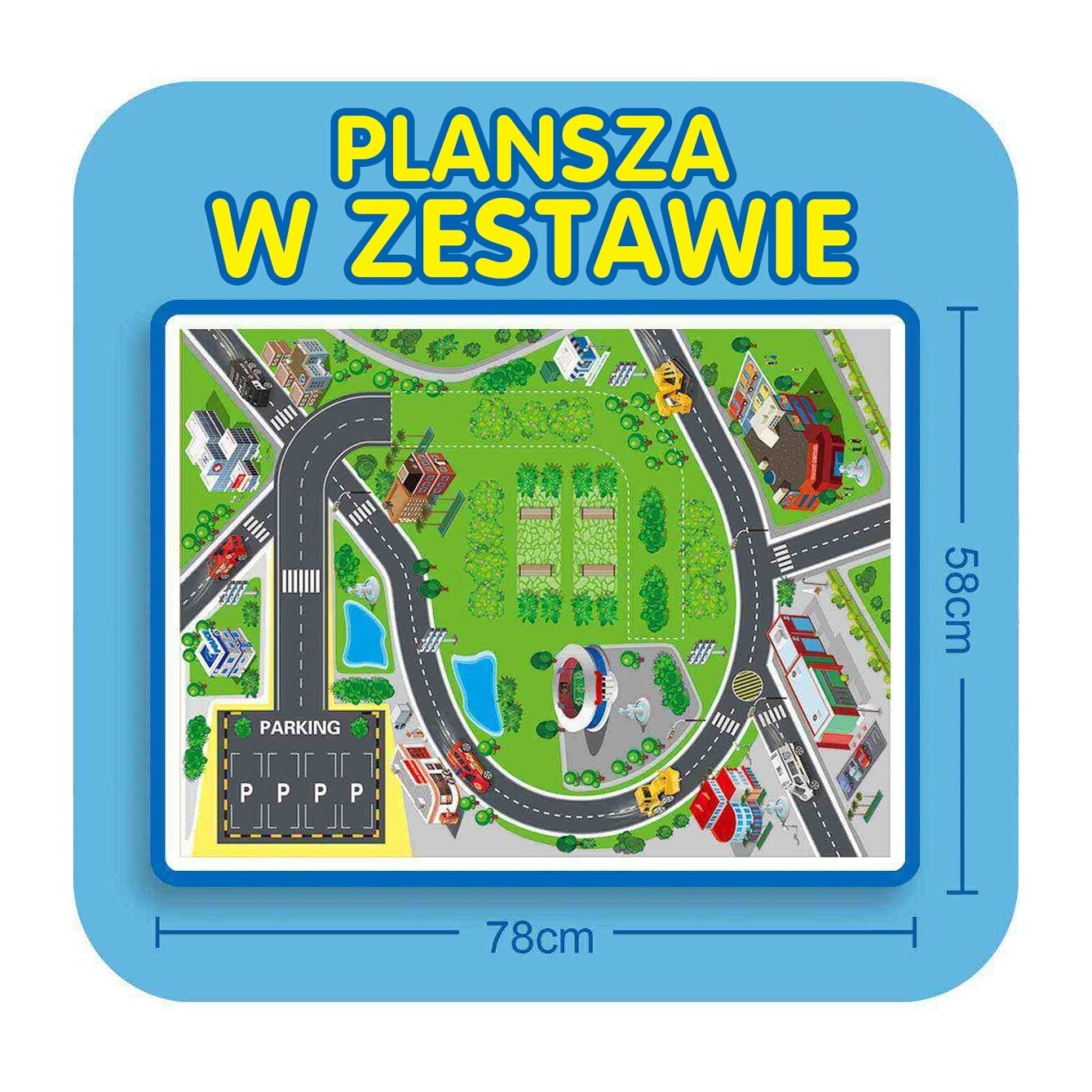 WOOPIE Spiralinis garažas-trasą automobiliukams 3 vnt. 13 WOOPIE Spiralinis garažas-trasą automobiliukams 3 vnt. 13