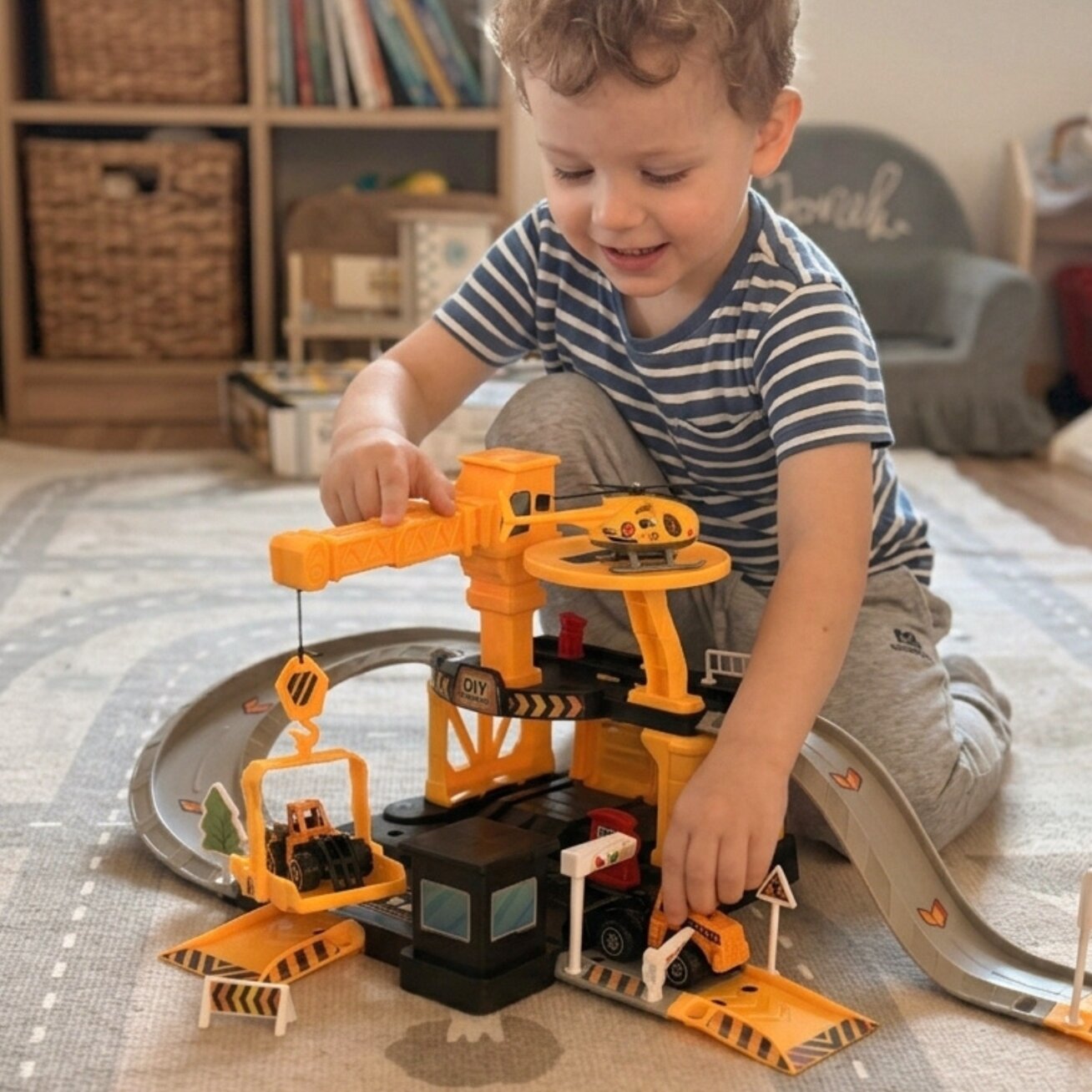 WOOPIE Garažas Parkavimas Kelio darbai Robotai 41 el. 3