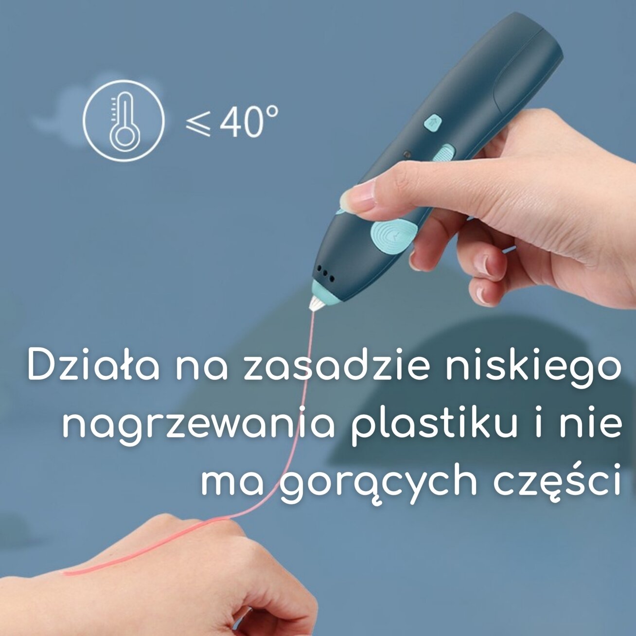 WOOPIE 3D spausdintuvas-rašiklis Pen saugūs užpildai USB 4