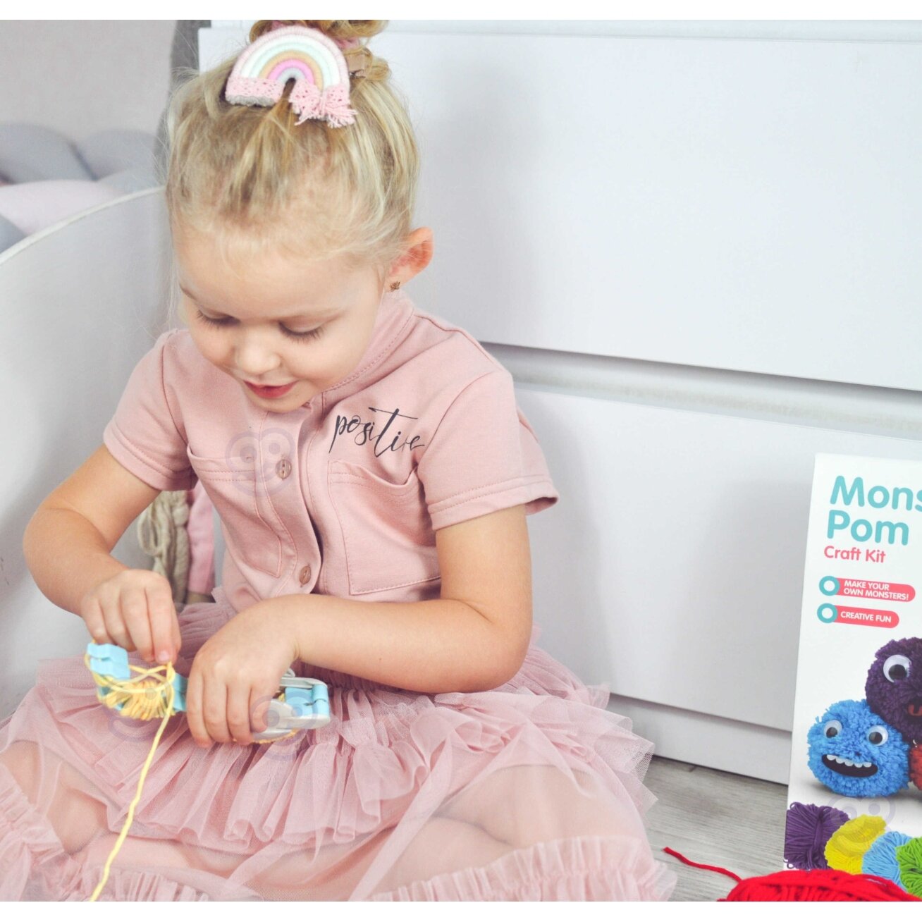 WOOPIE ART&FUN Kūrybinis rinkinys Pasigamink Monstriuką Monster Pom 9 WOOPIE ART&FUN Kūrybinis rinkinys Pasigamink Monstriuką Monster Pom 9