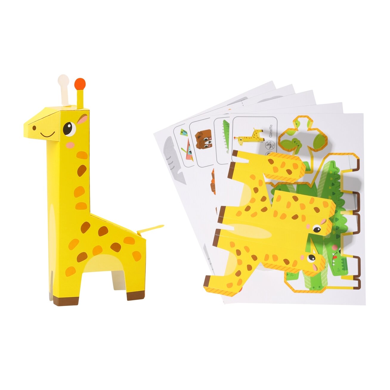 WOOPIE ART&FUN Kūrybinis rinkinys 3D origami „Pasidaryk pats“ 10 gyvūnėlių 11 WOOPIE ART&FUN Kūrybinis rinkinys 3D origami „Pasidaryk pats“ 10 gyvūnėlių 11