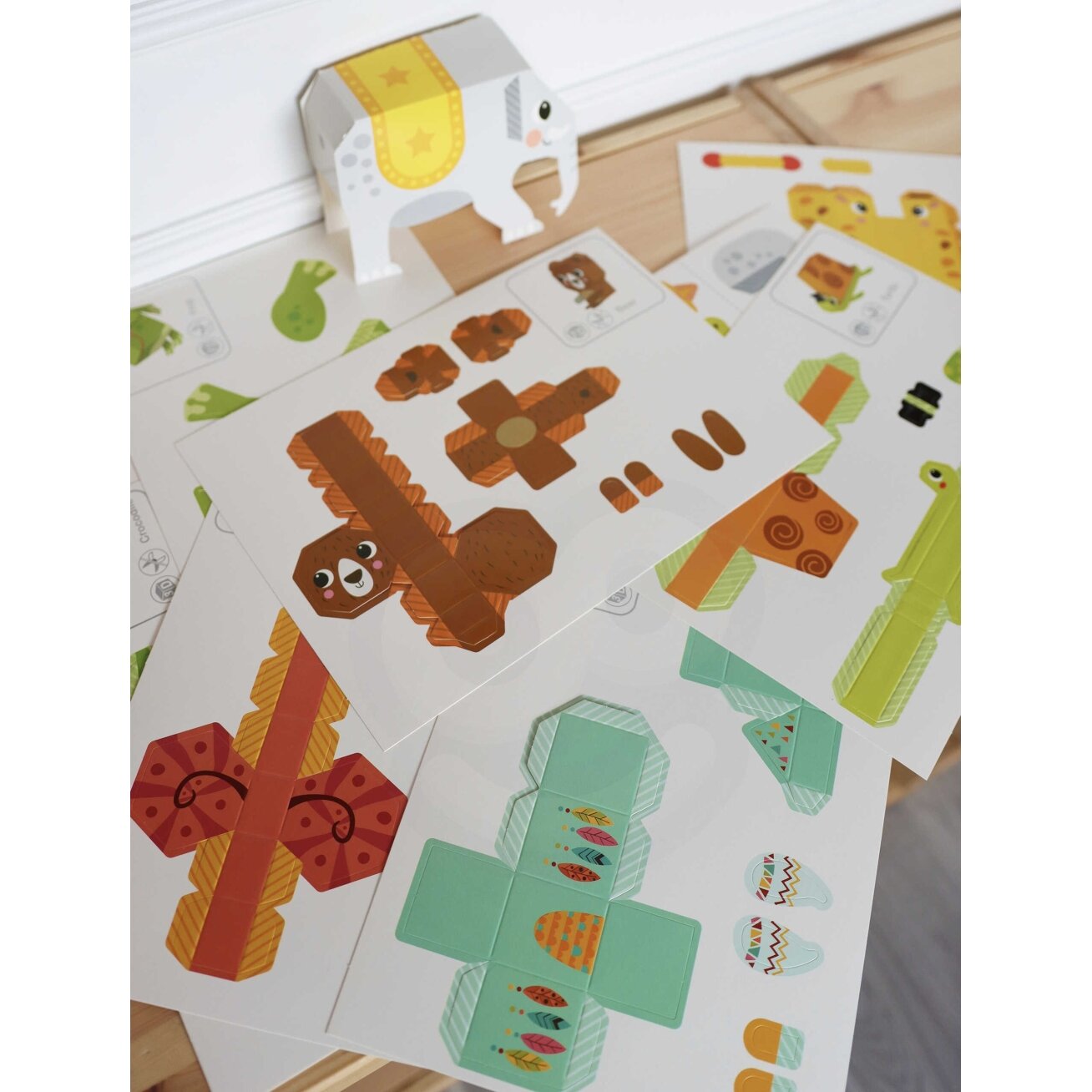 WOOPIE ART&FUN Kūrybinis rinkinys 3D origami „Pasidaryk pats“ 10 gyvūnėlių 18 WOOPIE ART&FUN Kūrybinis rinkinys 3D origami „Pasidaryk pats“ 10 gyvūnėlių 18