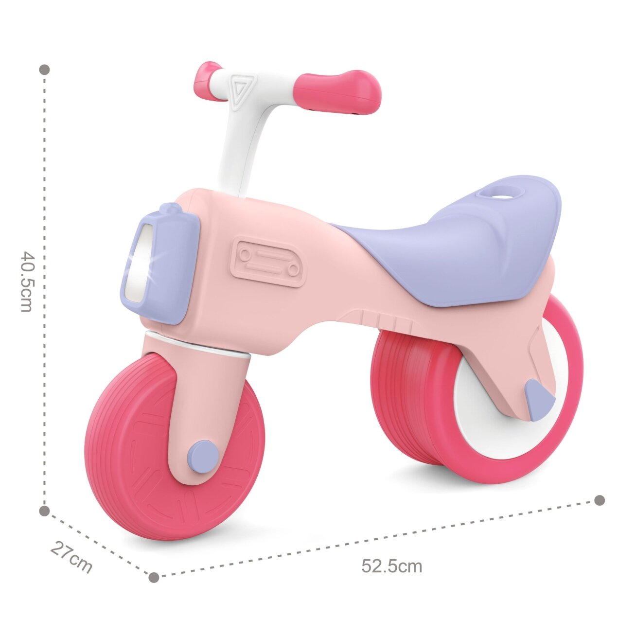 WOOPIE BABY Balansinis dviratukas Ežiukas Garsas 18m+ Rožinis 2 WOOPIE BABY Balansinis dviratukas Ežiukas Garsas 18m+ Rožinis 2