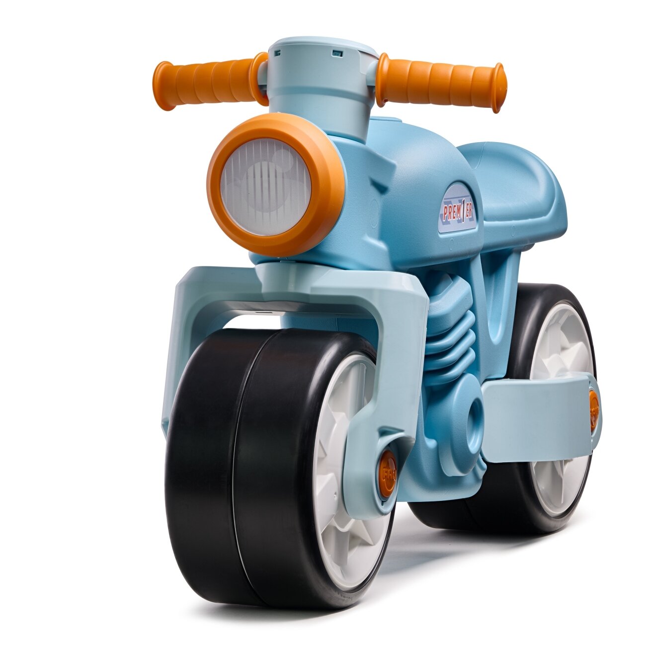 FALK balansinis motocikliukas su tyliomis ratukais Motor Prem1er Retro mėlynas 1+ 3 FALK balansinis motocikliukas su tyliomis ratukais Motor Prem1er Retro mėlynas 1+ 3