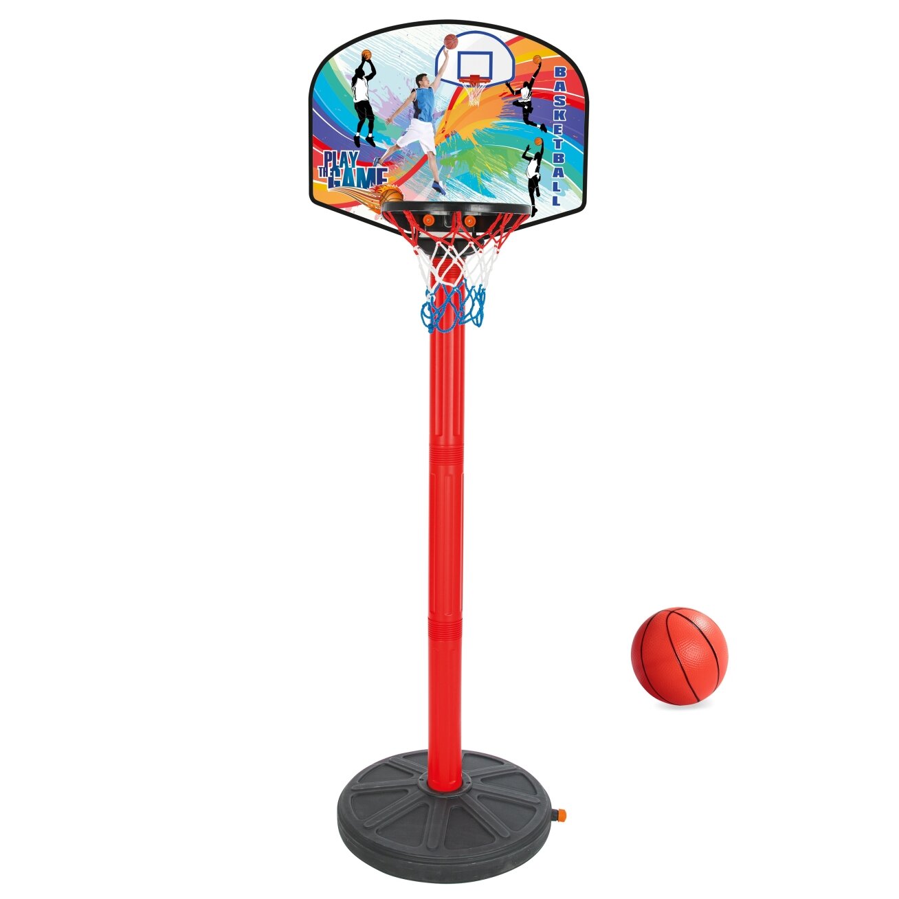 WOOPIE Krepšinio rinkinys 215 cm + kamuolys 5 WOOPIE Krepšinio rinkinys 215 cm + kamuolys 5