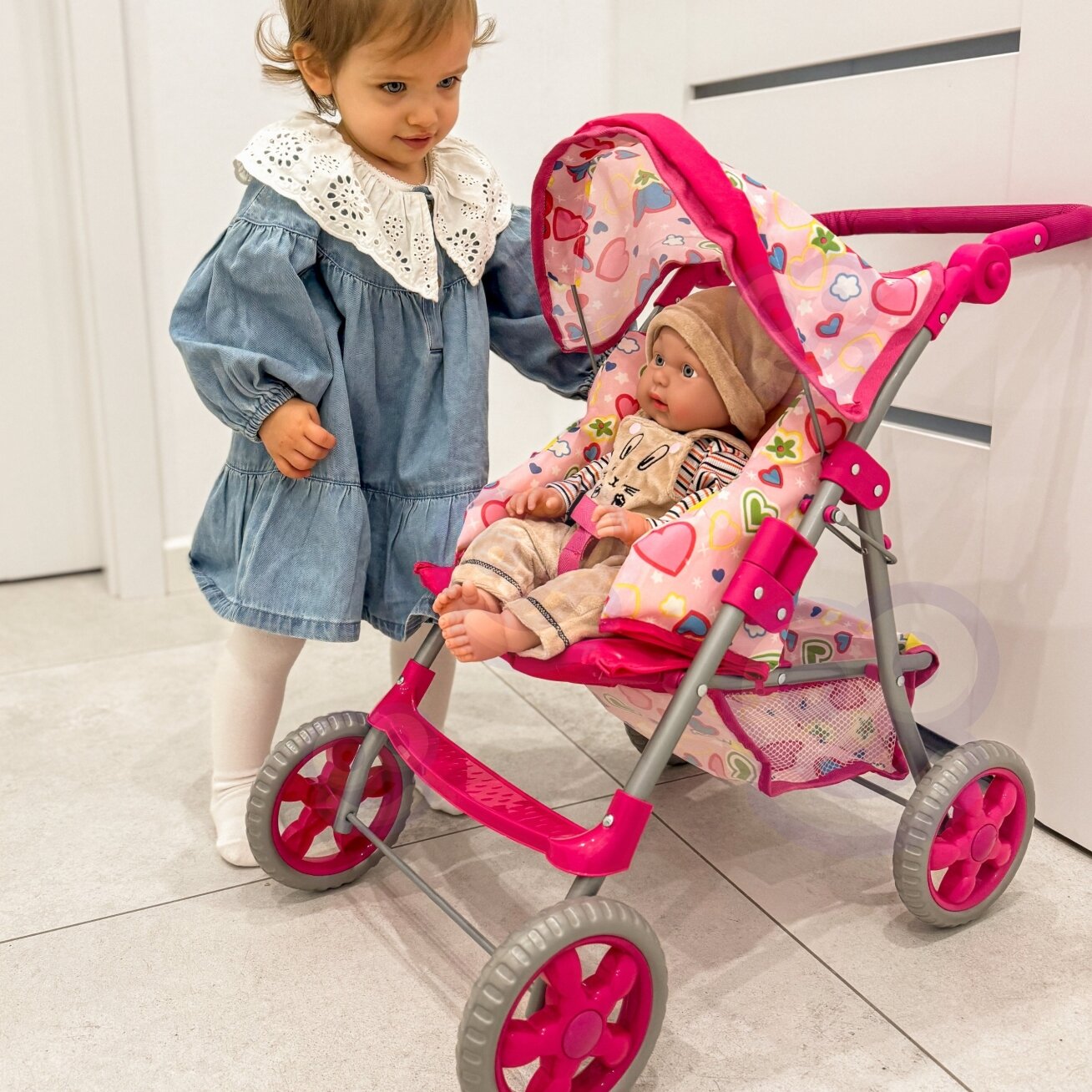 WOOPIE ROYAL lėlė kūdikis su drabužėliais Kiškutis 46 cm 6