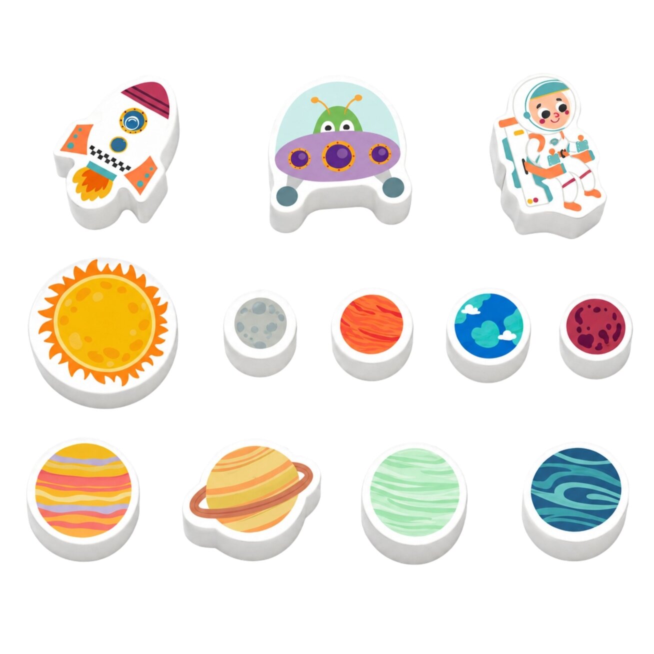 TOOKY TOY Edukacinė lenta Saulės sistema 3