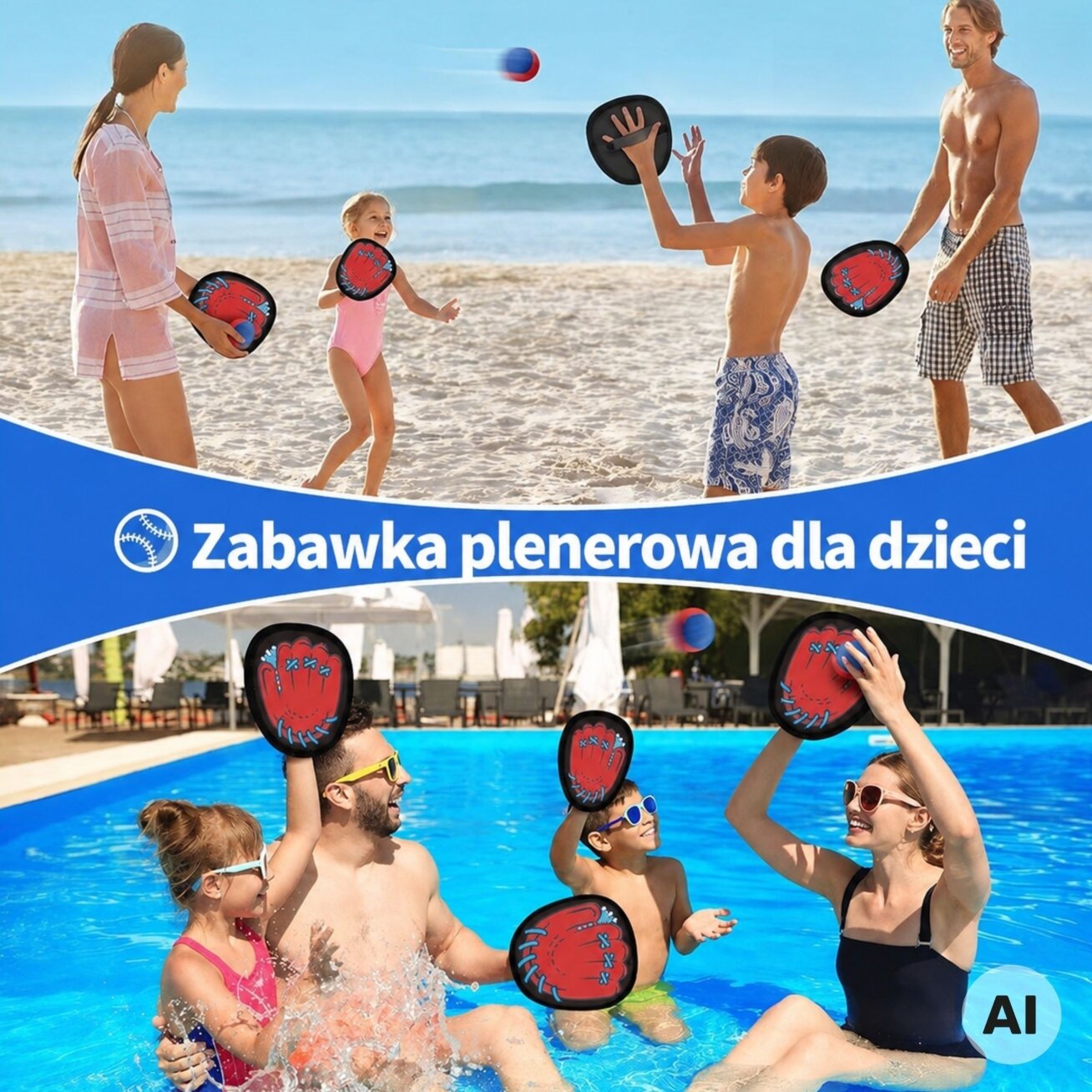 WOOPIE Vikrumo žaidimas Gaudyk kamuoliuką su mentelėmis vaikams Kamuoliuko gaudyklė 5 vnt. 1 WOOPIE Vikrumo žaidimas Gaudyk kamuoliuką su mentelėmis vaikams Kamuoliuko gaudyklė 5 vnt. 1