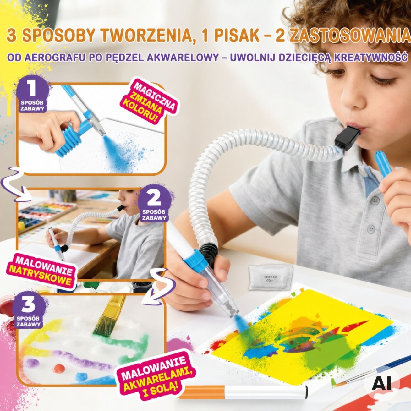 WOOPIE Kūrybinis rinkinys piešimui ir kūrimui 3in1 42 el. 2 WOOPIE Kūrybinis rinkinys piešimui ir kūrimui 3in1 42 el. 2