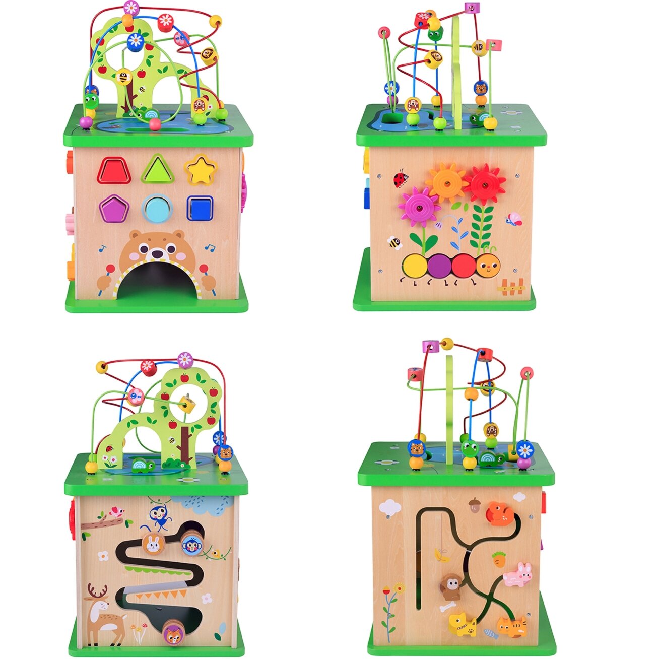 TOOKY TOY Edukacinė kaladė-rūšiuoklis Labirintas Veriama dėlionė Gyvūnėliai 3 TOOKY TOY Edukacinė kaladė-rūšiuoklis Labirintas Veriama dėlionė Gyvūnėliai 3