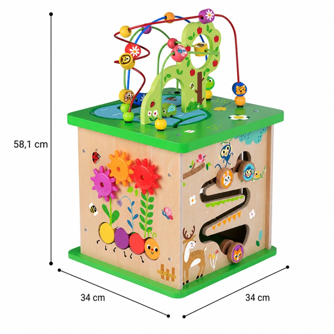 TOOKY TOY Edukacinė kaladė-rūšiuoklis Labirintas Veriama dėlionė Gyvūnėliai 11 TOOKY TOY Edukacinė kaladė-rūšiuoklis Labirintas Veriama dėlionė Gyvūnėliai 11