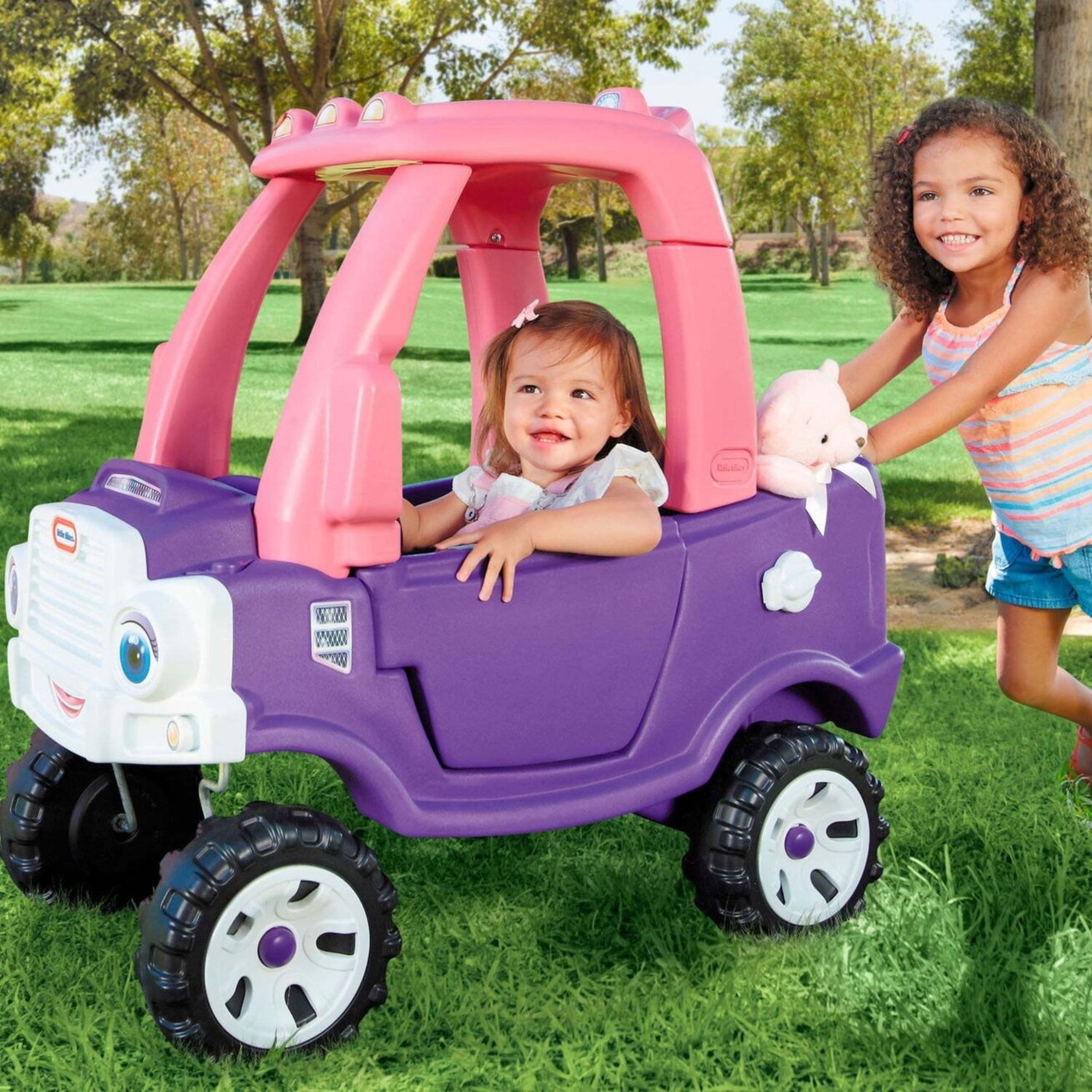 Little Tikes Cozy Truck Ježukas visureigis rožinė-violetinė vaikams Cozy Truck 1 Little Tikes Cozy Truck Ježukas visureigis rožinė-violetinė vaikams Cozy Truck 1