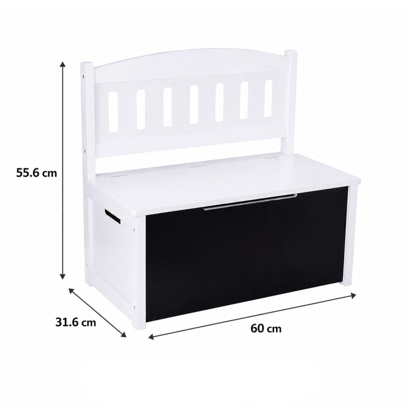 Tooky Toy medinė 3in1 žaislų dėžė, suoliukas su piešimo lenta 7 Tooky Toy medinė 3in1 žaislų dėžė, suoliukas su piešimo lenta 7