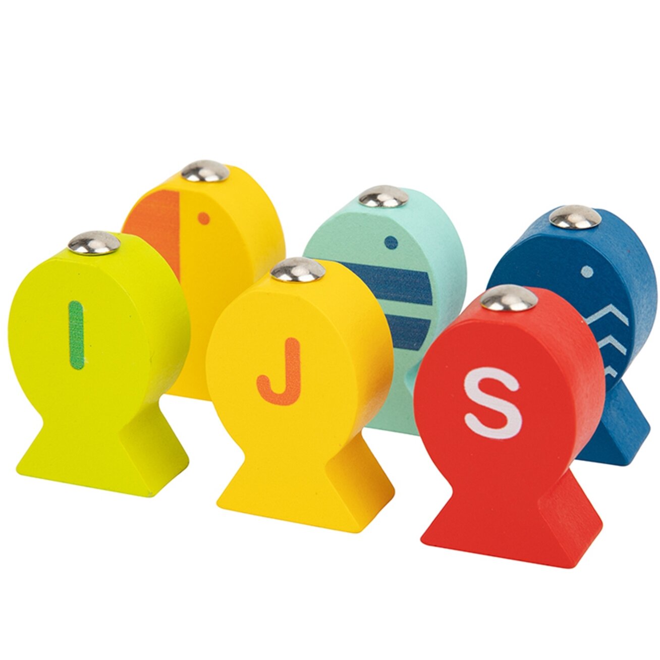Tooky Toy Medinis žaidimas Žvejyba Raidžių mokymasis 29 el. 7
