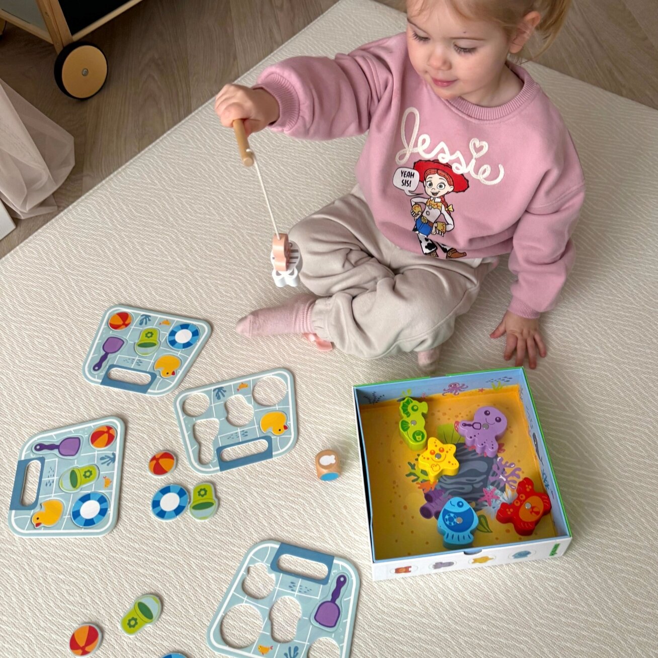 TOOKY TOY Žaidimas Žvejyba Žaidimas vikrumui 4 TOOKY TOY Žaidimas Žvejyba Žaidimas vikrumui 4