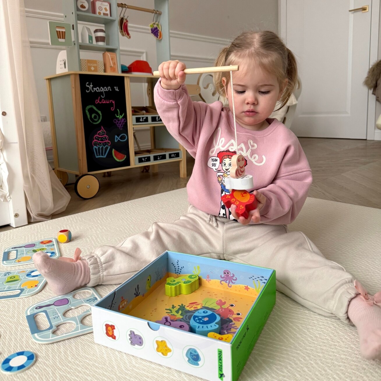 TOOKY TOY Žaidimas Žvejyba Žaidimas vikrumui 6 TOOKY TOY Žaidimas Žvejyba Žaidimas vikrumui 6