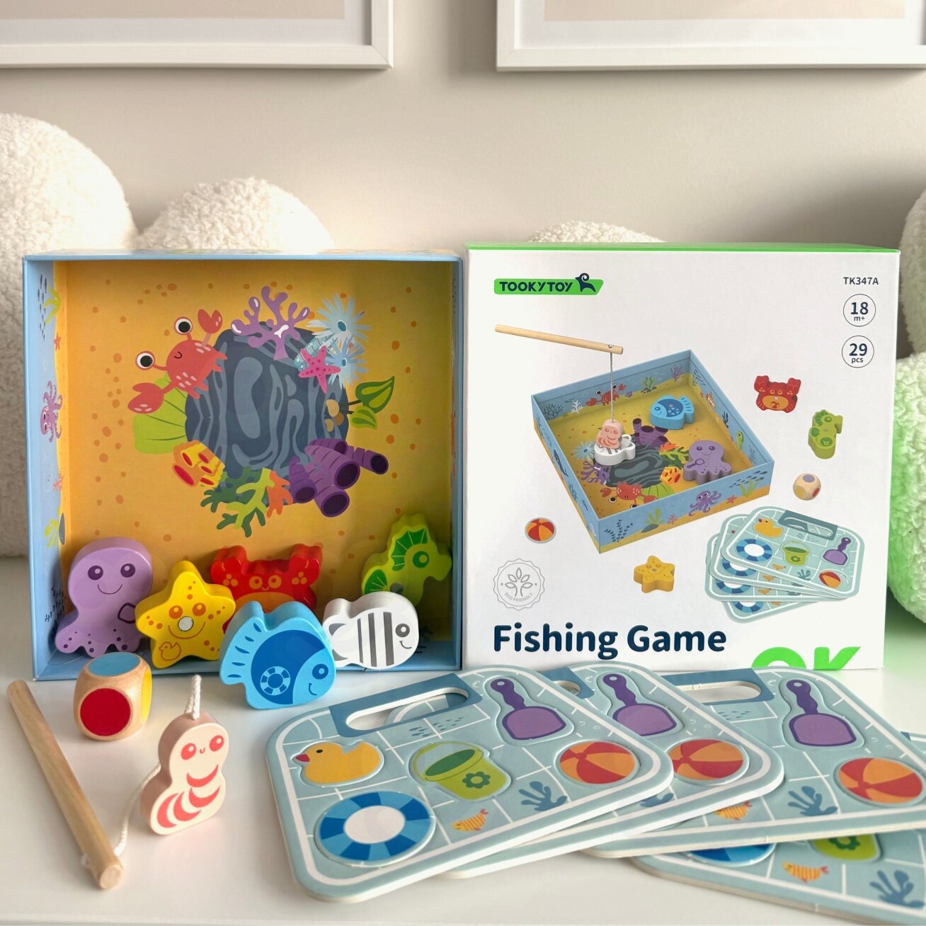 TOOKY TOY Žaidimas Žvejyba Žaidimas vikrumui 9 TOOKY TOY Žaidimas Žvejyba Žaidimas vikrumui 9