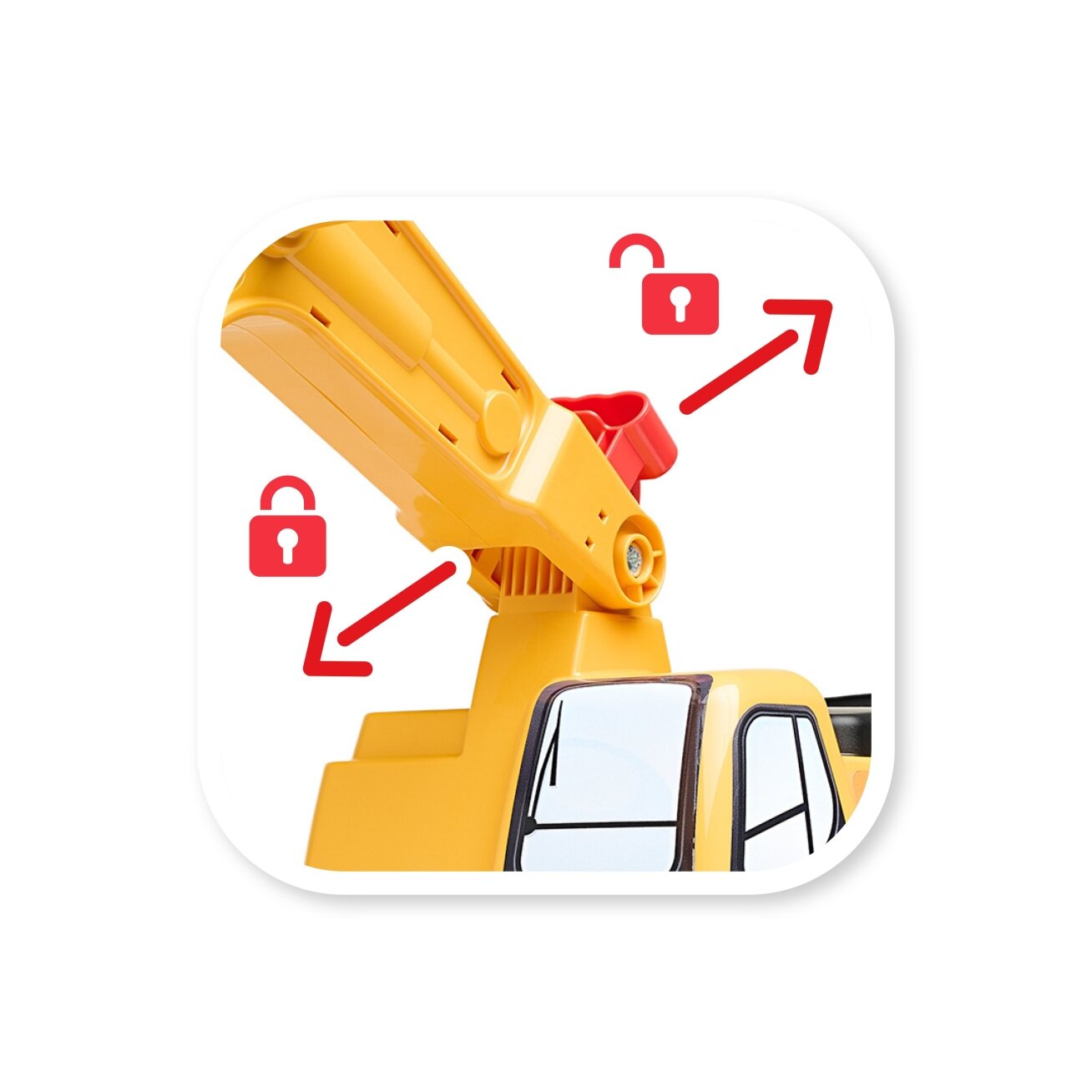 FALK ekskavatorius JCB DIGGER, besisukantis, geltonas, judantis kaušas, nuo 3 metų. 5 FALK ekskavatorius JCB DIGGER, besisukantis, geltonas, judantis kaušas, nuo 3 metų. 5