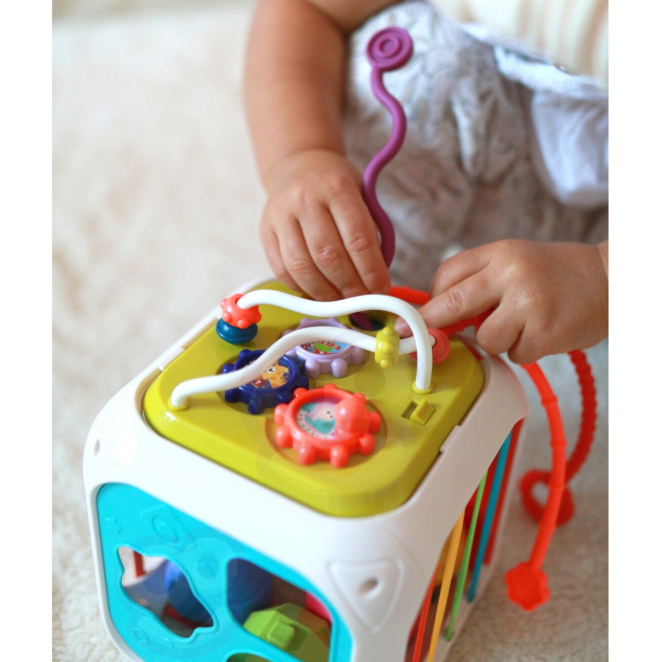 WOOPIE BABY sensorinis edukacinis veiklos kubas 2