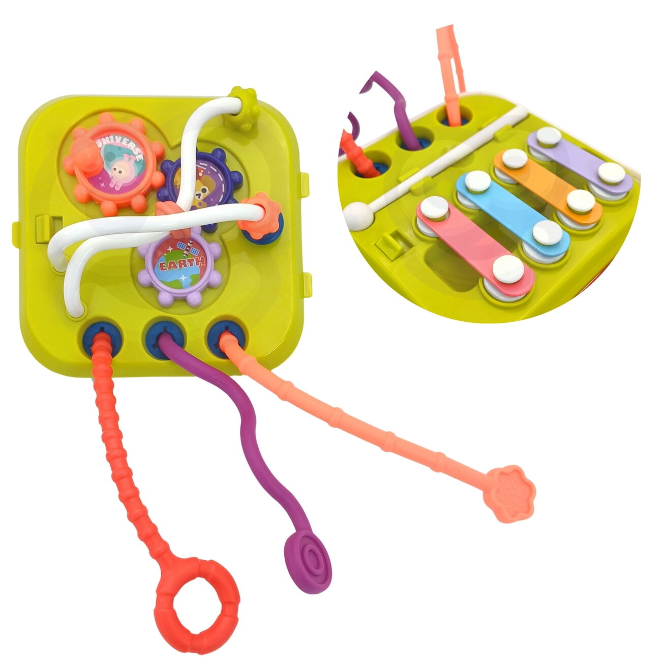 WOOPIE BABY sensorinis edukacinis veiklos kubas 7