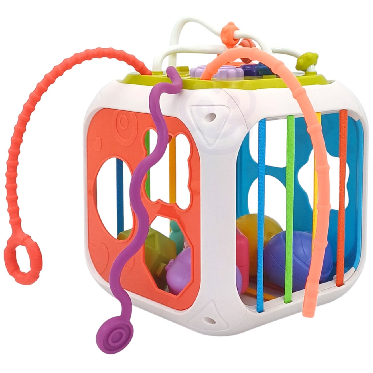 WOOPIE BABY sensorinis edukacinis veiklos kubas 11
