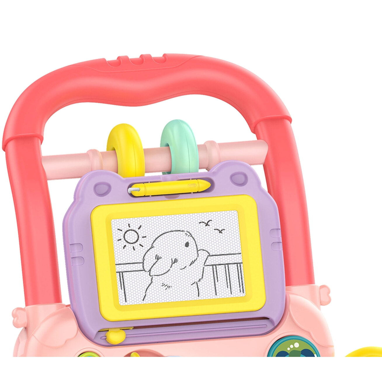 WOOPIE BABY Interaktyvi muzikinė vaikštynė-stumdukas + piešimo lentelė 9 WOOPIE BABY Interaktyvi muzikinė vaikštynė-stumdukas + piešimo lentelė 9