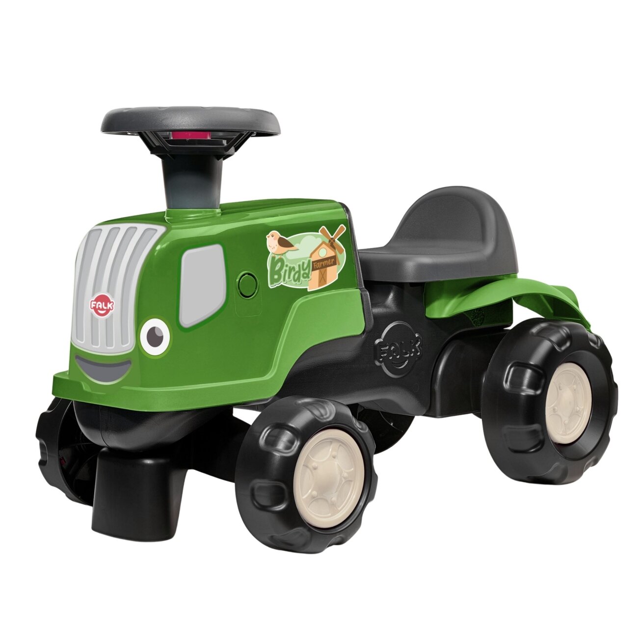 FALK Ežiukas traktorius su priekaba Birdy Farm žalias 1–3 m. 2