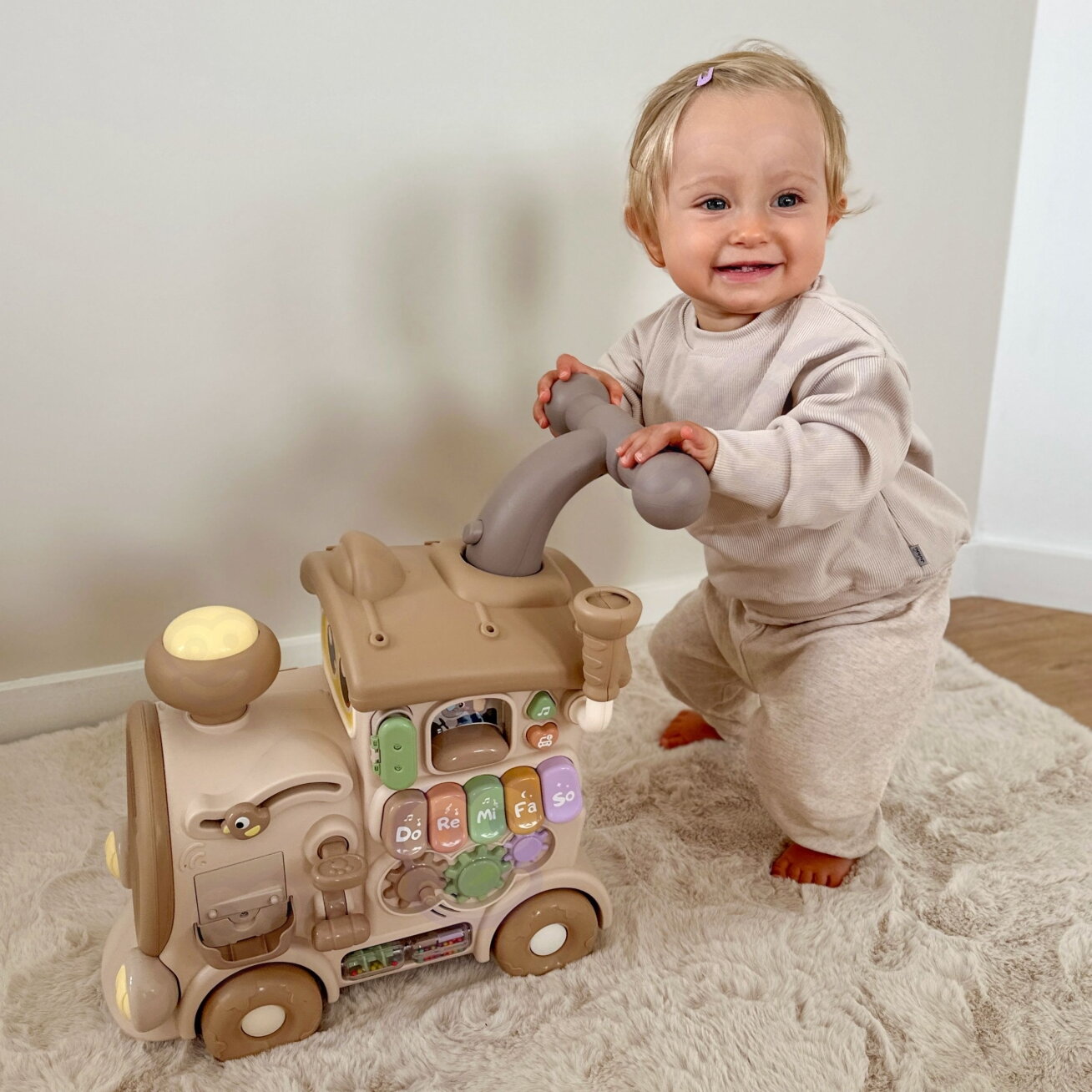 WOOPIE BABY interaktyvus traukinukas, stumdukas ir paspirtukas 3w1, lavinamasis, su garsais ir šviesomis 6 WOOPIE BABY interaktyvus traukinukas, stumdukas ir paspirtukas 3w1, lavinamasis, su garsais ir šviesomis 6