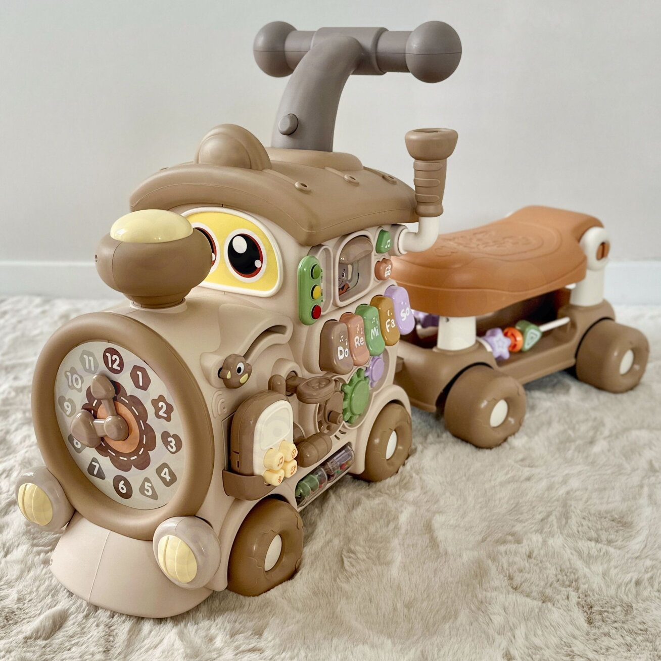 WOOPIE BABY interaktyvus traukinukas, stumdukas ir paspirtukas 3w1, lavinamasis, su garsais ir šviesomis 9 WOOPIE BABY interaktyvus traukinukas, stumdukas ir paspirtukas 3w1, lavinamasis, su garsais ir šviesomis 9