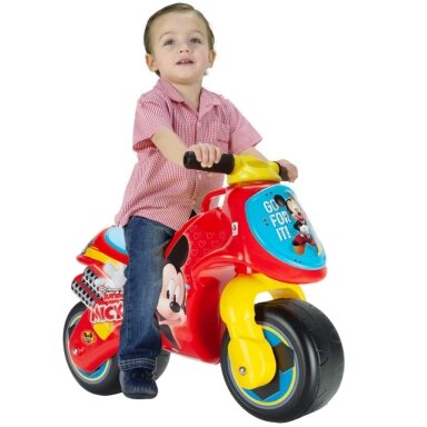 INJUSA Mikis Maus paspirtukas-motociklas, bėgimo dviratukas