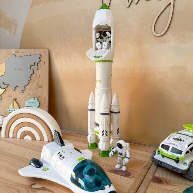 WOOPIE Interaktyvi kosminė raketa Space Set